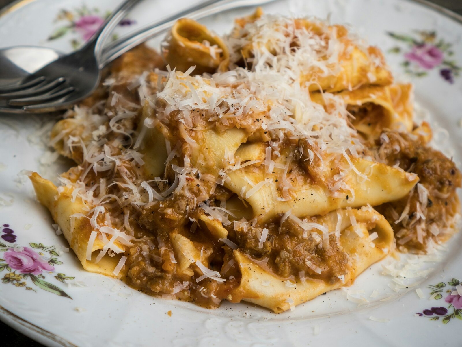 Pappardelle with beef ragu