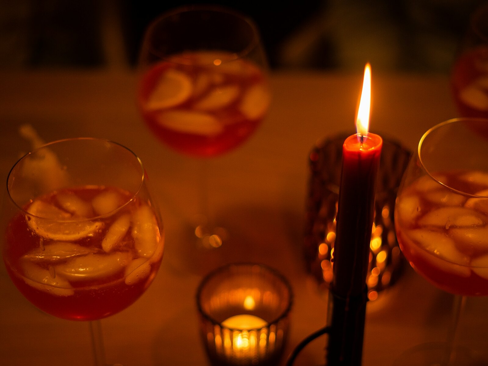 An evening by candlelight